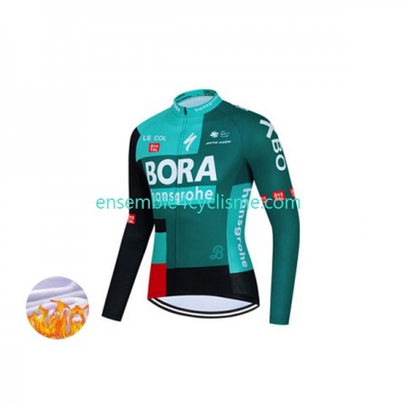 Maillot Cyclisme Hiver Thermal Fleece 2022 Bora-Hansgrohe N001